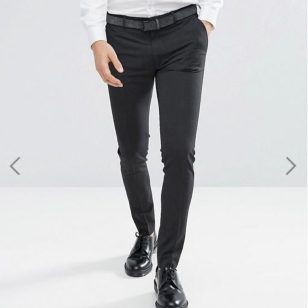 Boy's/Men's ASOS Dark Gray Skinny Pants